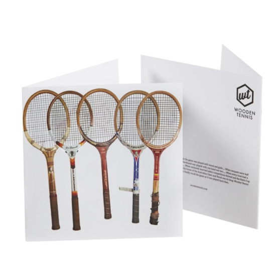 Card - Sporting Nation Racquet Line Up