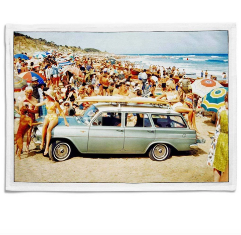 Tea Towel Retro Print Merchants - EH Holden 1964