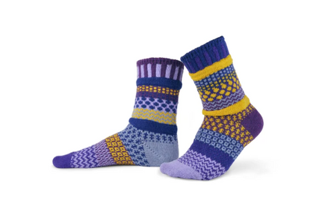 Solmate Socks - Purple Rain
