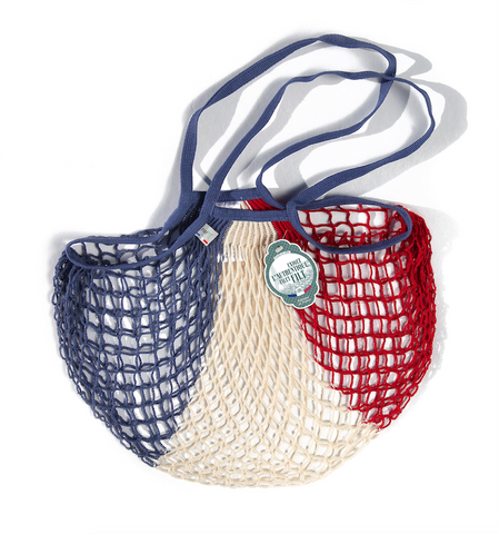 Filt String Bag Blue/White/Red