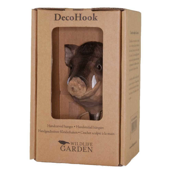 Wildlife Garden Hook - Boar