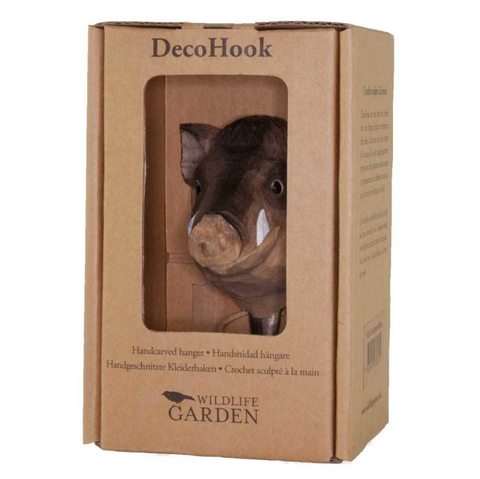 Wildlife Garden Hook - Boar