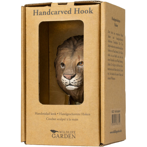 Wildlife Garden Hook - Lion