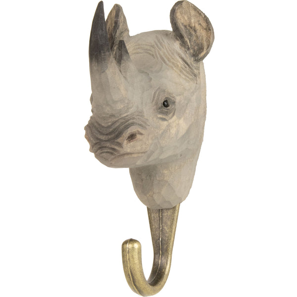 Wildlife Garden Hook - Rhino