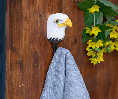Wildlife Garden Hook - Bald Eagle