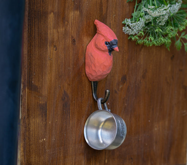 Wildlife Garden Hook - Northern Cardinal