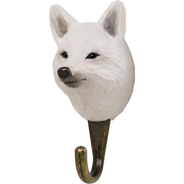 Wildlife Garden Hook - Arctic Fox