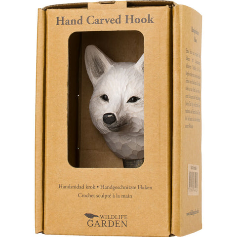 Wildlife Garden Hook - Arctic Fox