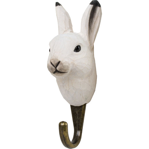 Wildlife Garden Hook - Arctic Hare