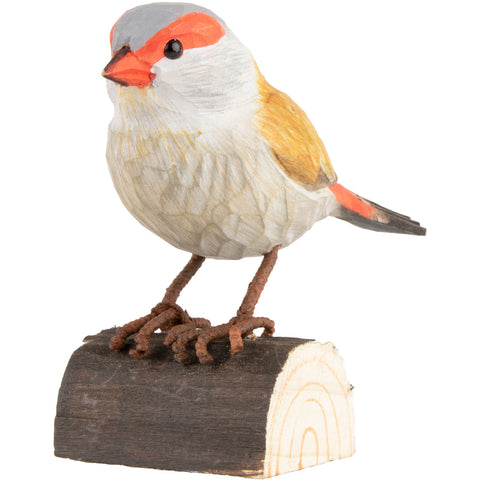 Wildlife Garden DecoBird - Red-Browed Finch