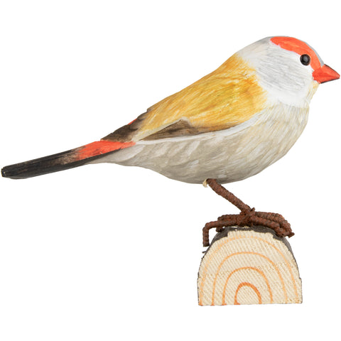 Wildlife Garden DecoBird - Red-Browed Finch