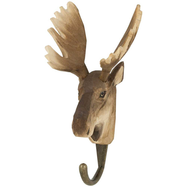 Wildlife Garden Hook - Moose