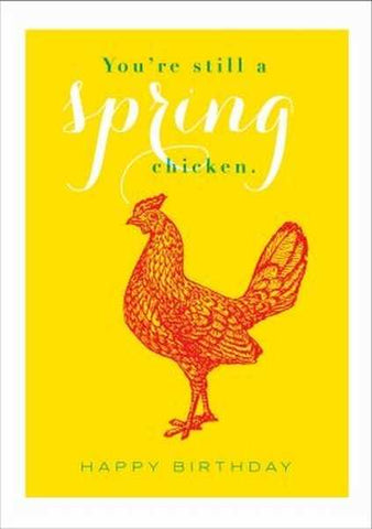 Card - Archivist Spring Chicken