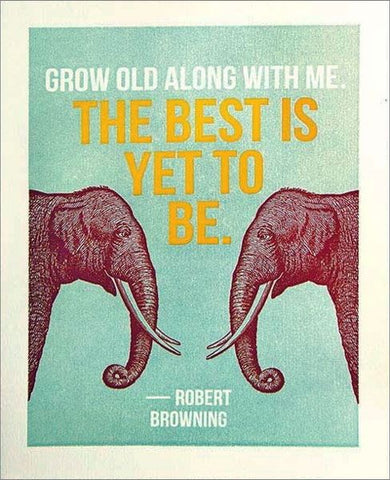 Card - Archivist Grow Old Along with Me
