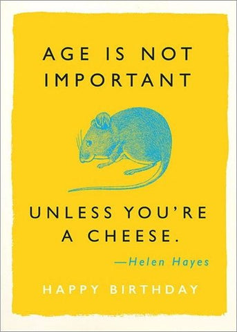 Card - Archivist Cheese