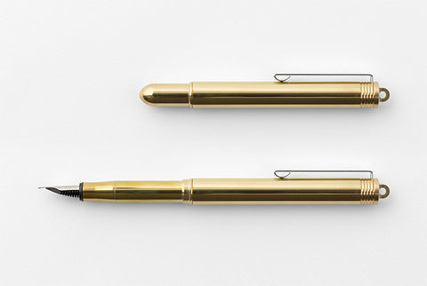 Traveler's Brass Fountain Pen