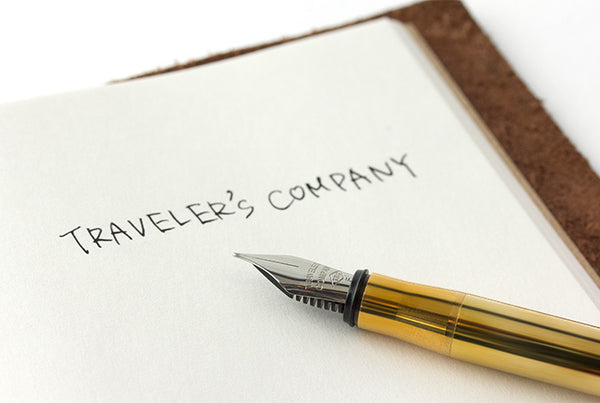 Traveler's Brass Fountain Pen