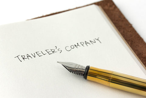 Traveler's Brass Fountain Pen