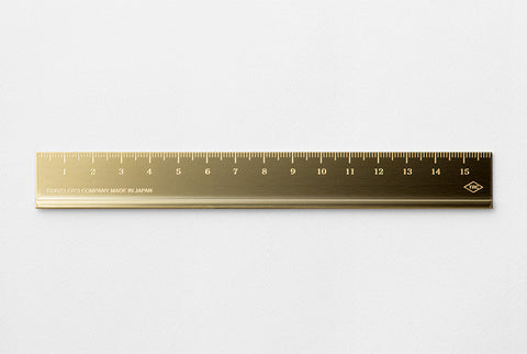 Traveler's Brass Ruler