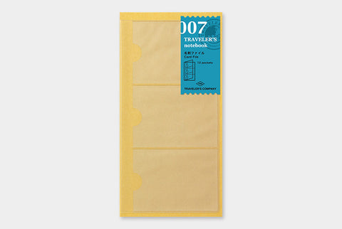 Traveler's Notebook 007 Card File